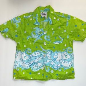Fun Lilly Pulitzer shark shirt